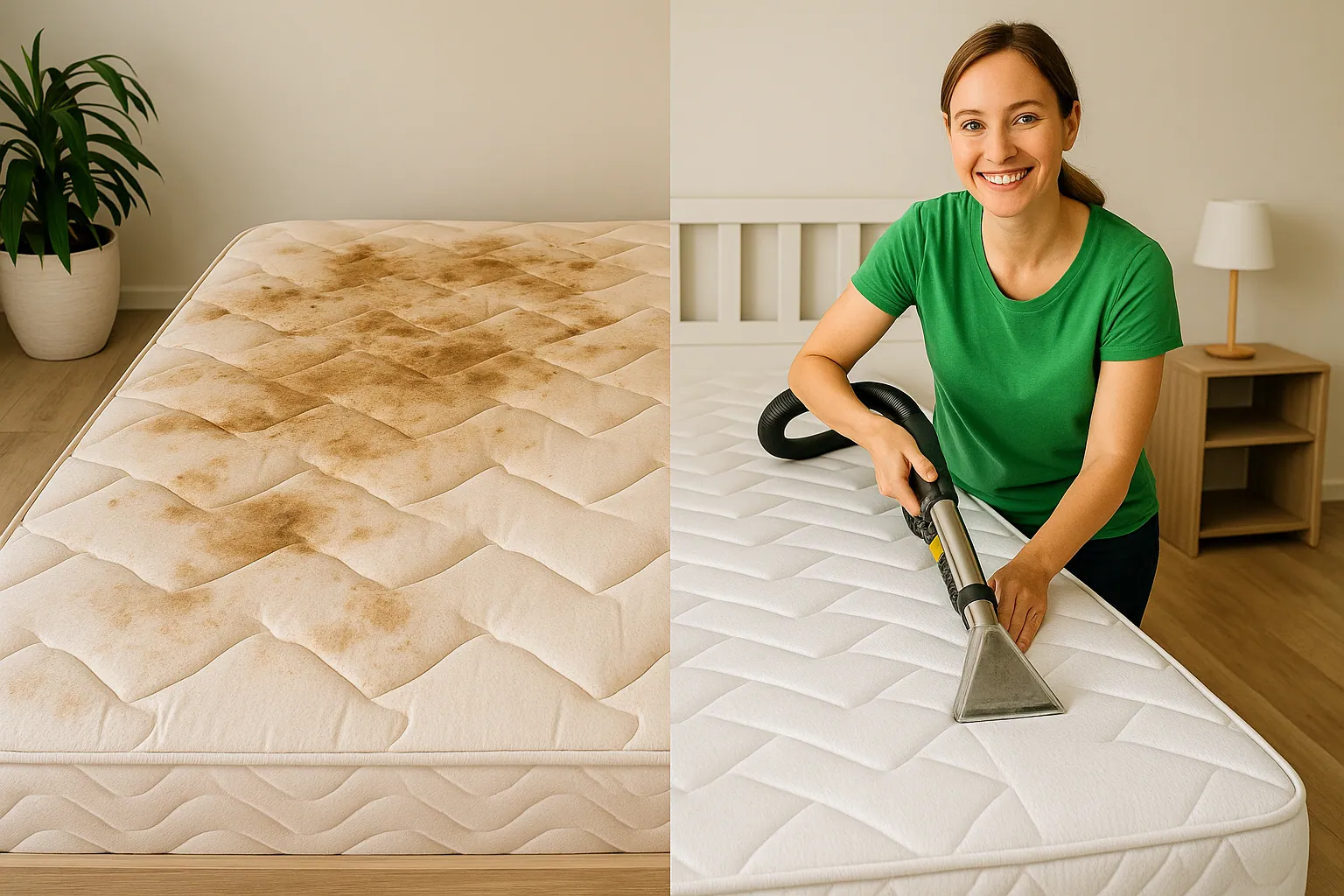 Professional mattress cleaning and sanitizing